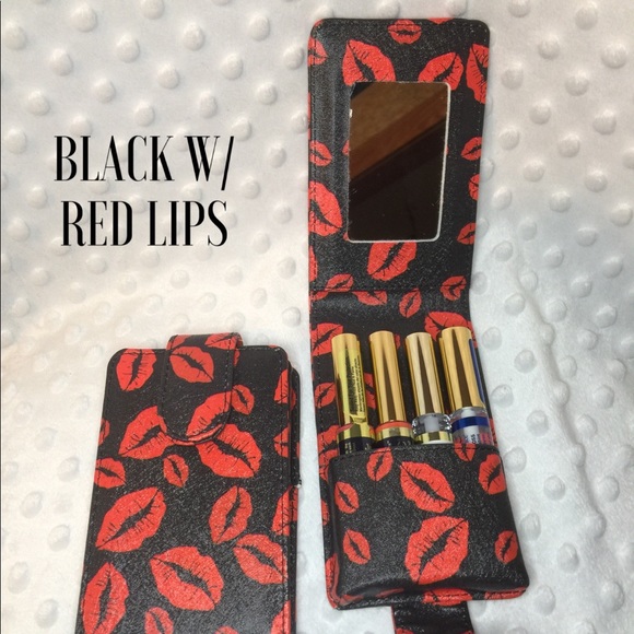 LIPSENSE CASE HOLDER WITH MIRROR - Picture 1 of 1